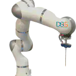 SpineGuard's DSG technology integrated with a robotic arm.