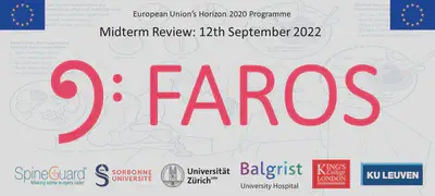FAROS midterm review banner.