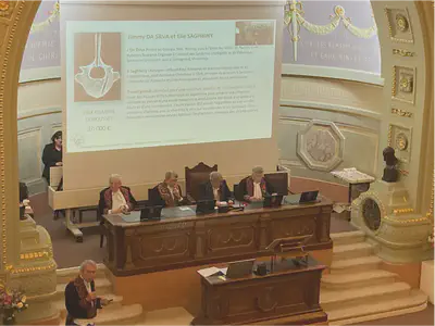 Presentation of the 2022 scientific prizes at the French National Academy of Medicine.